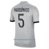 Camiseta de fútbol Paris Saint-Germain Marquinhos 5 Segunda Equipación 2022-23 - Hombre